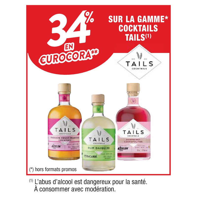 GAMME COCKTAILS TAILS