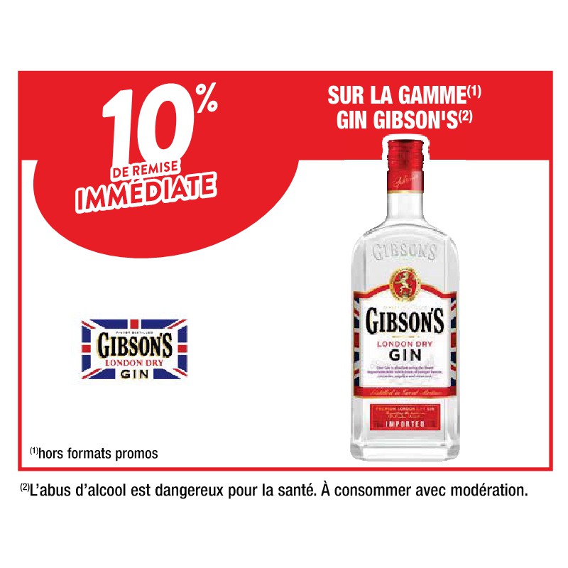 GAMME GIN GIBSON'S