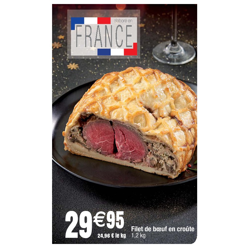 Filet de boeuf en croûte