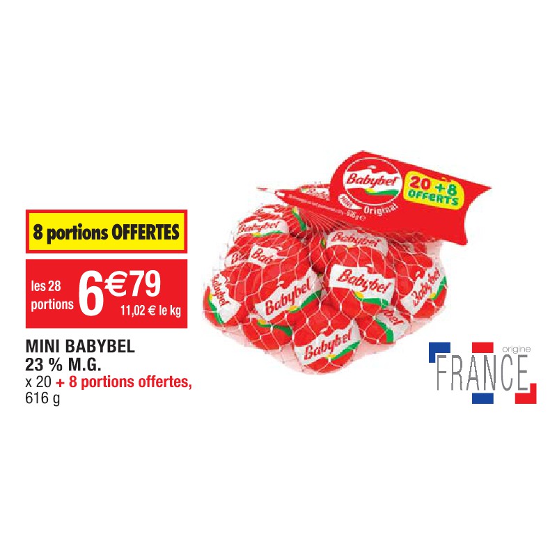 MINI BABYBEL 23 % M.G.