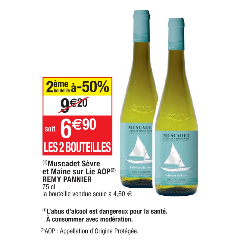 Muscadet Sèvre et Maine sur Lie AOP REMY PANNIER