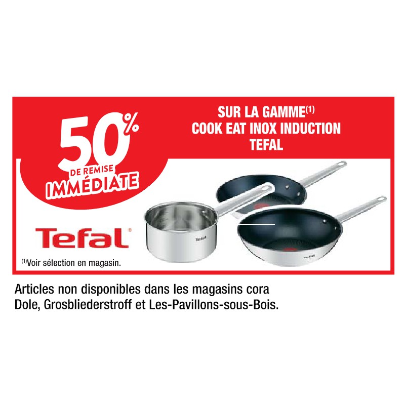 GAMME COOK EAT INOX INDUCTION TEFAL