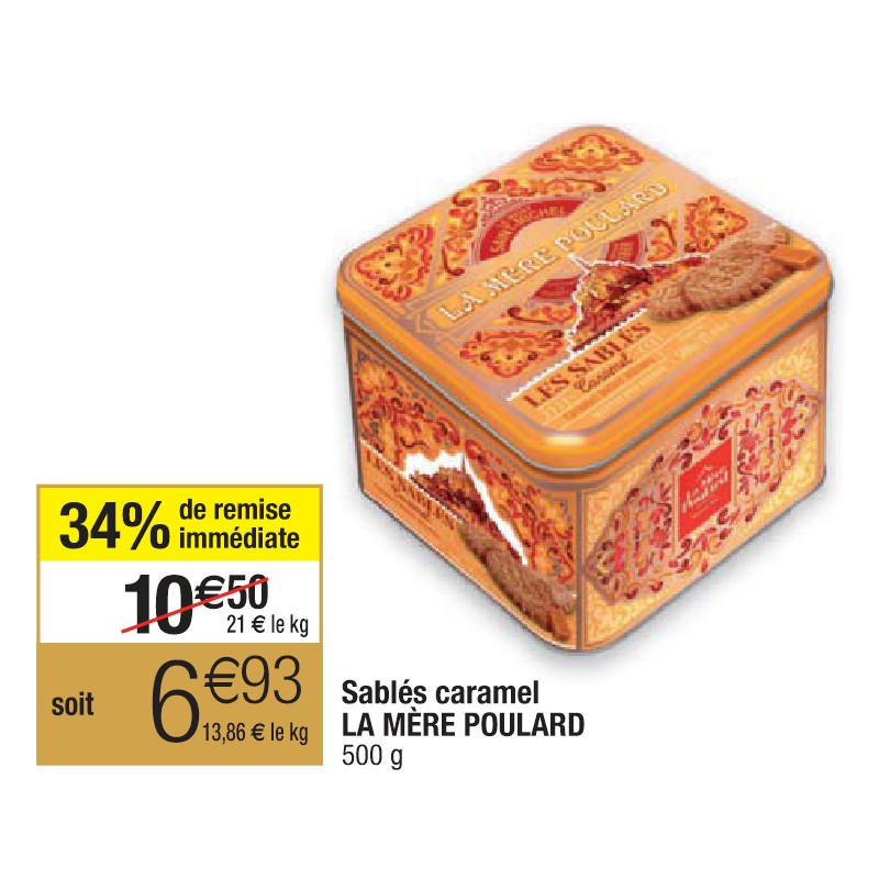 Sablés caramel LA MÈRE POULARD