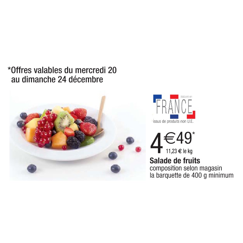 Salade de fruits