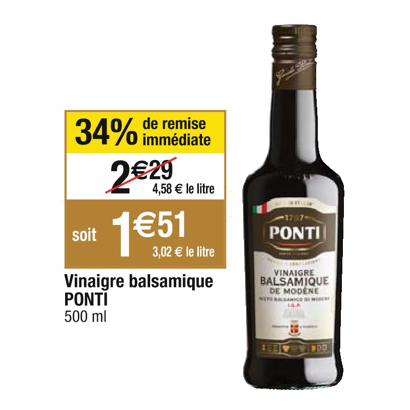 Vinaigre balsamique PONTI