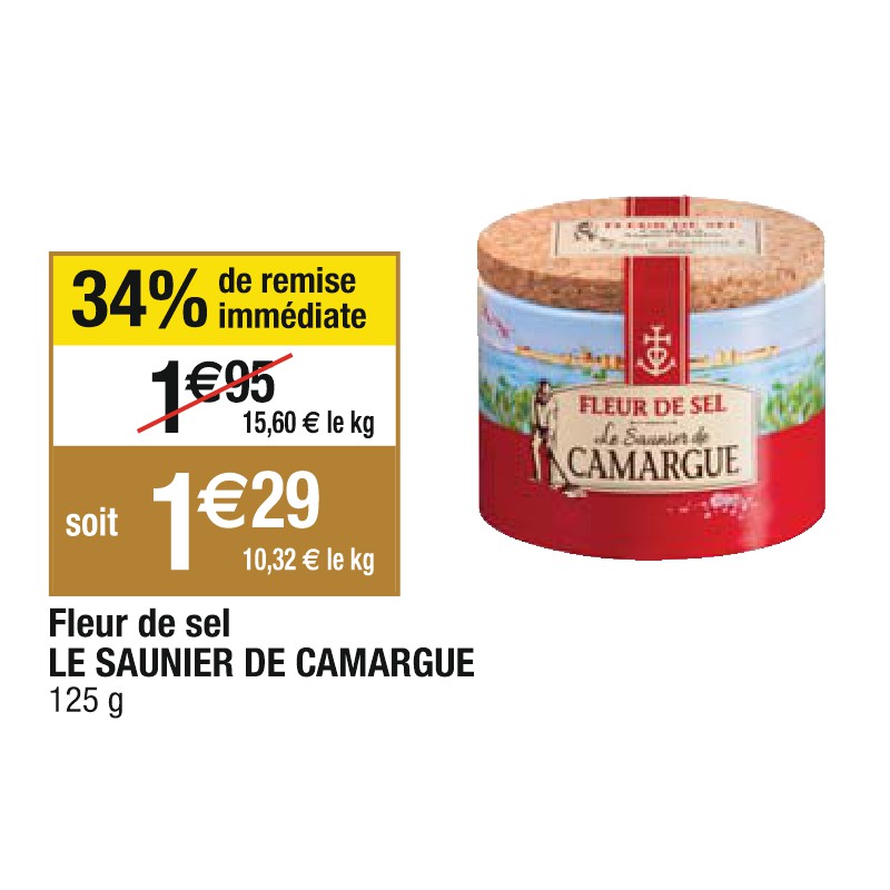 Fleur de sel LE SAUNIER DE CAMARGUE