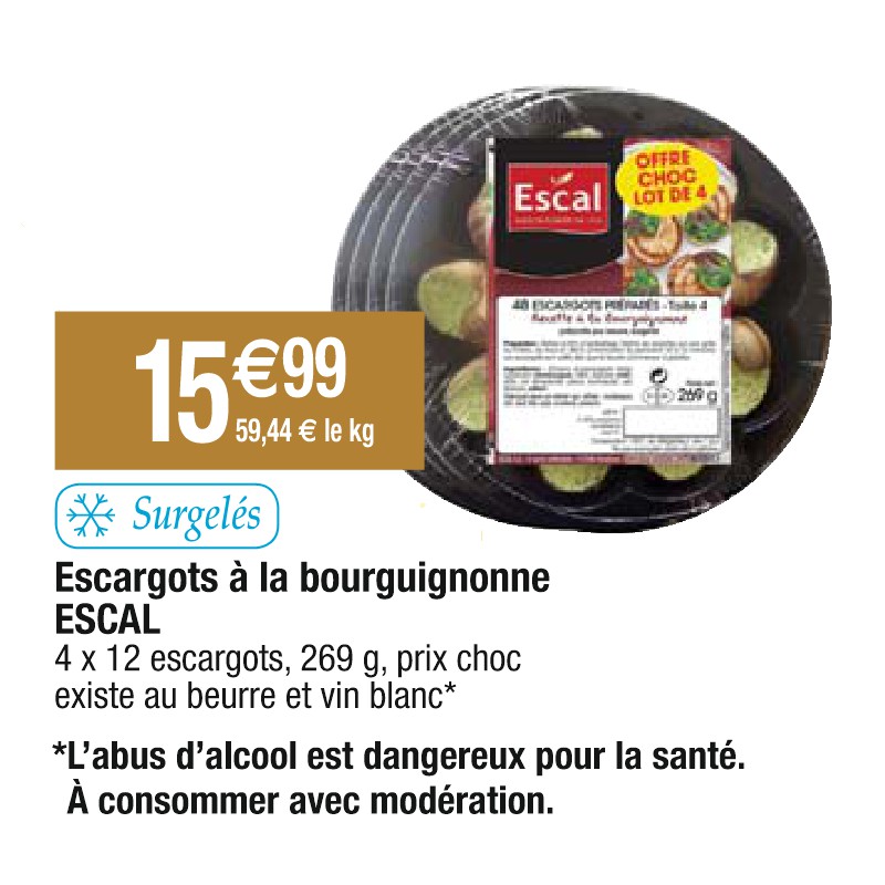 Escargots à la bourguignonne ESCAL