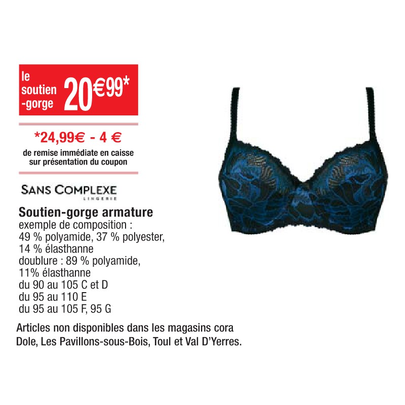 Soutien-gorge armature