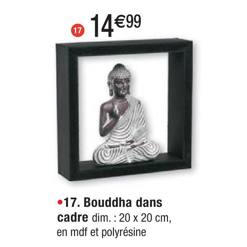 Bouddha dans cadre