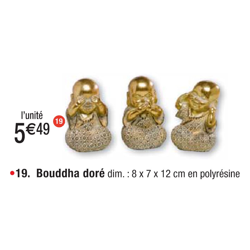 Bouddha doré