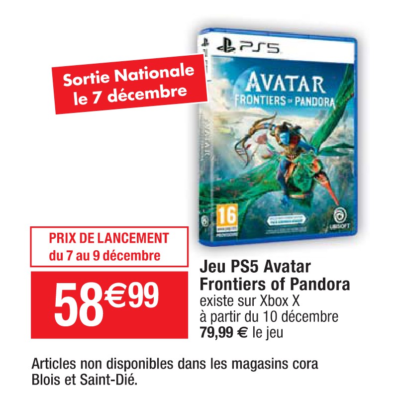 Jeu PS5 Avatar Frontiers of Pandora