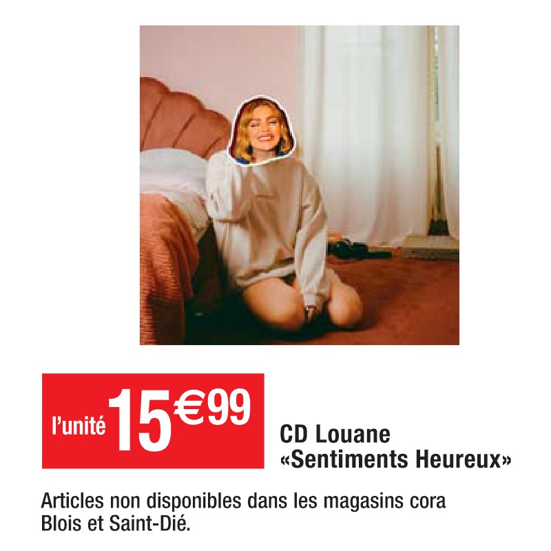 CD Louane «Sentiments Heureux»