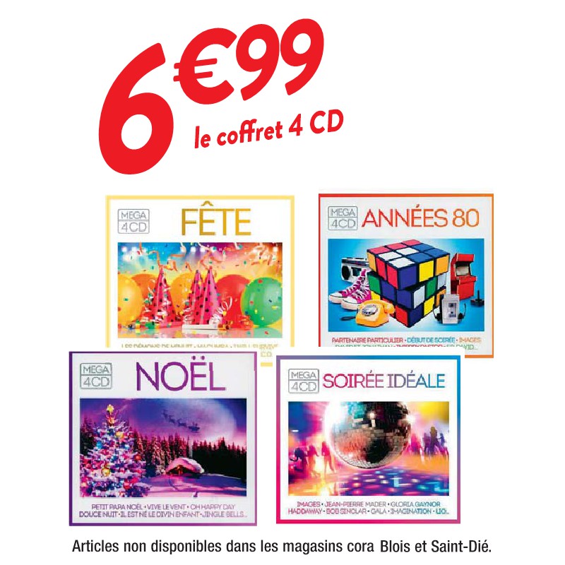 Coffret 4 CD