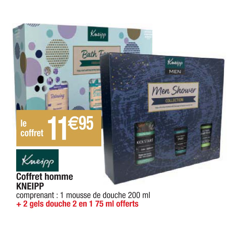 Coffret homme KNEIPP