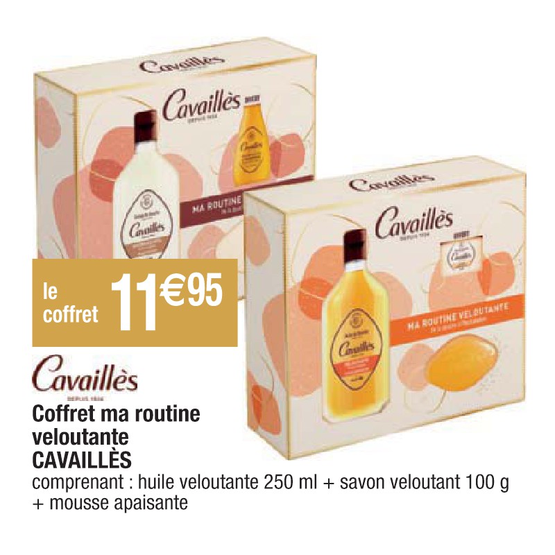 Coffret ma routine veloutante CAVAILLÈS