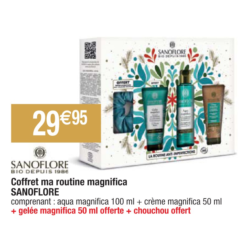 Coffret ma routine magnifica SANOFLORE