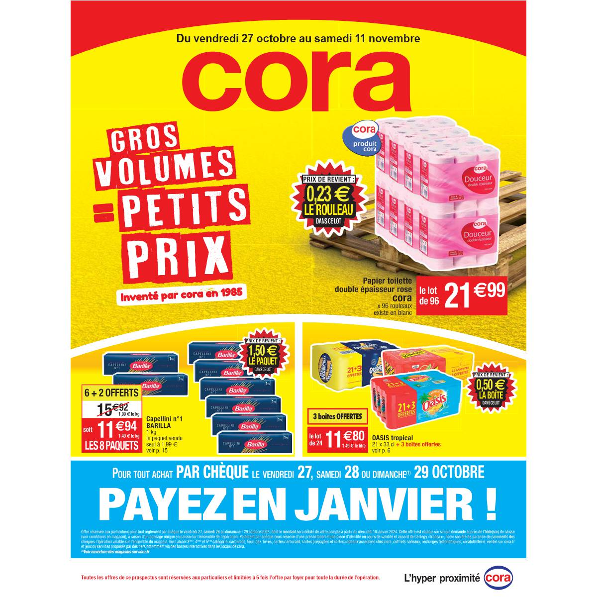 Gros volumes = petits prix
