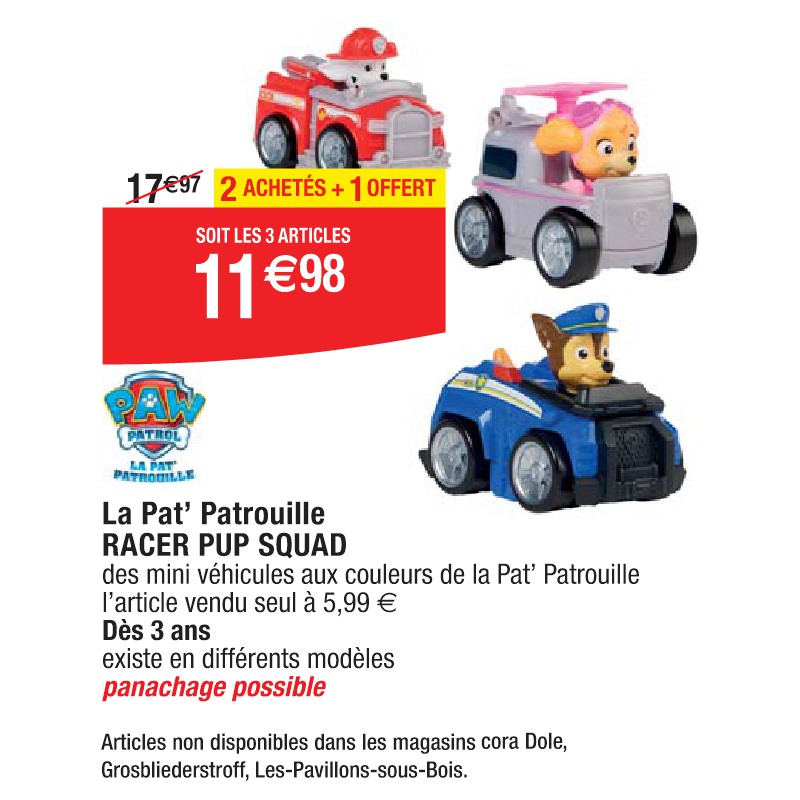 La Pat’ Patrouille RACER PUP SQUAD