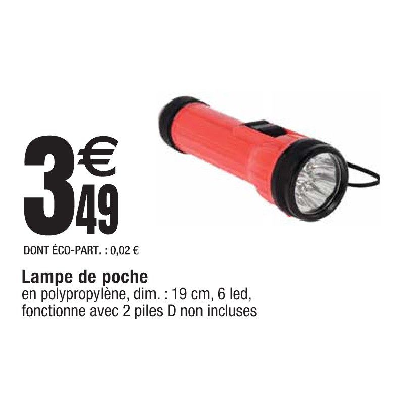 Lampe de poche