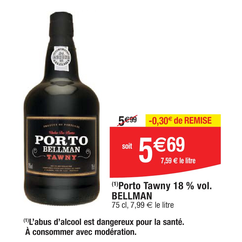 Porto Tawny 18 % vol. BELLMAN