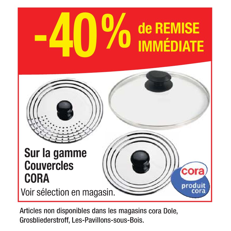 Gamme Couvercles CORA