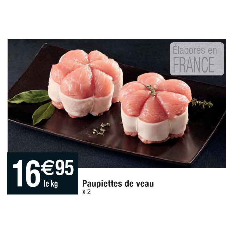 Paupiettes de veau