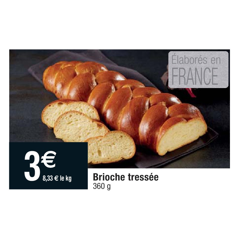 Brioche tressée