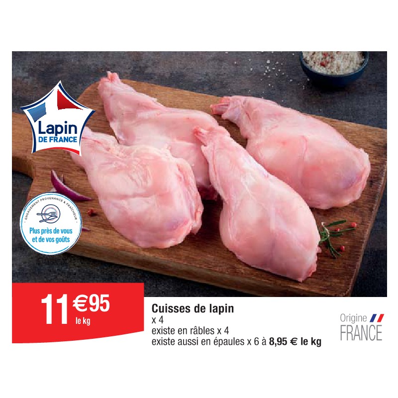 Cuisses de lapin