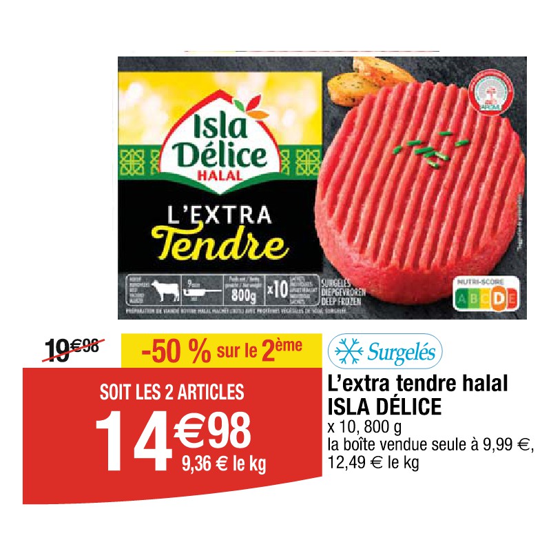 L’extra tendre halal ISLA DÉLICE