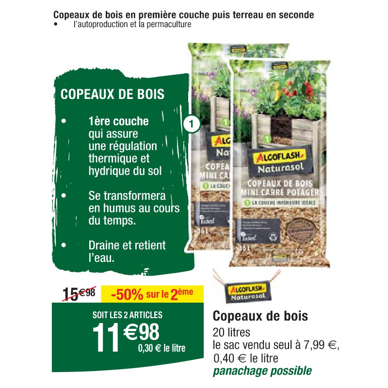 Copeaux de bois