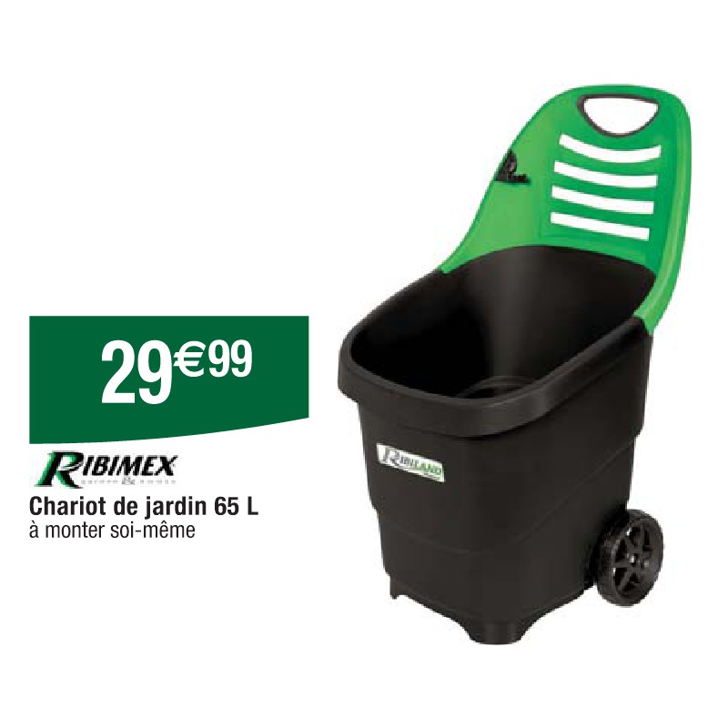 Chariot de jardin 65 L