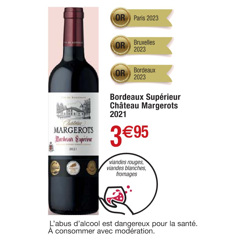 Bordeaux Supérieur Château Margerots 2021