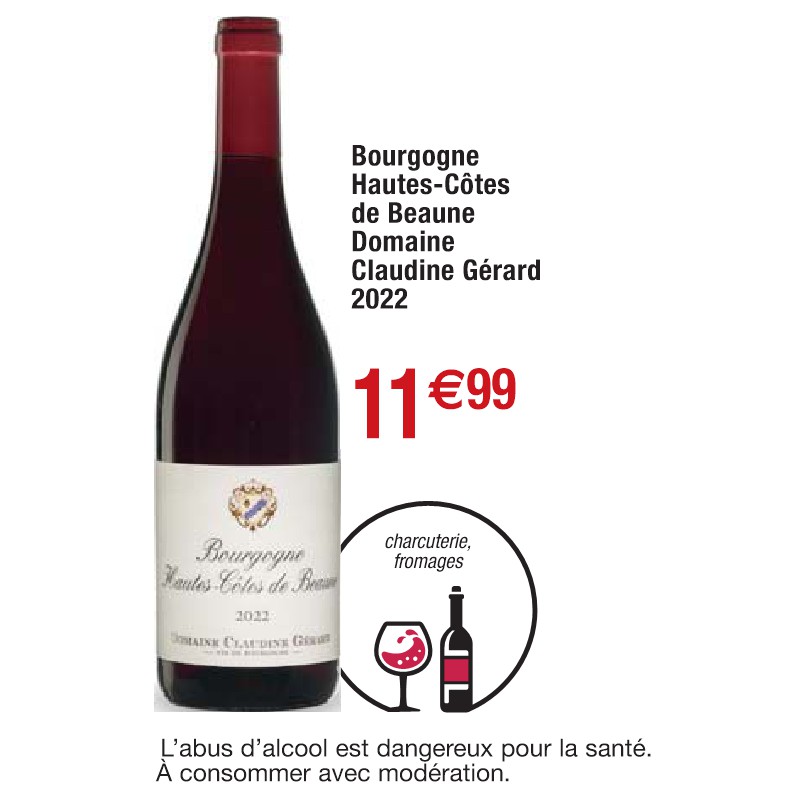 Bourgogne Hautes-Côtes de Beaune Domaine Claudine Gérard 2022