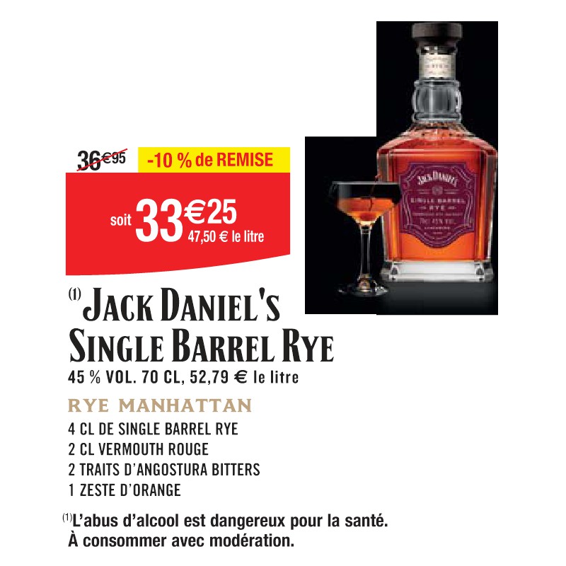Jack Daniel's Single Barrel Rye