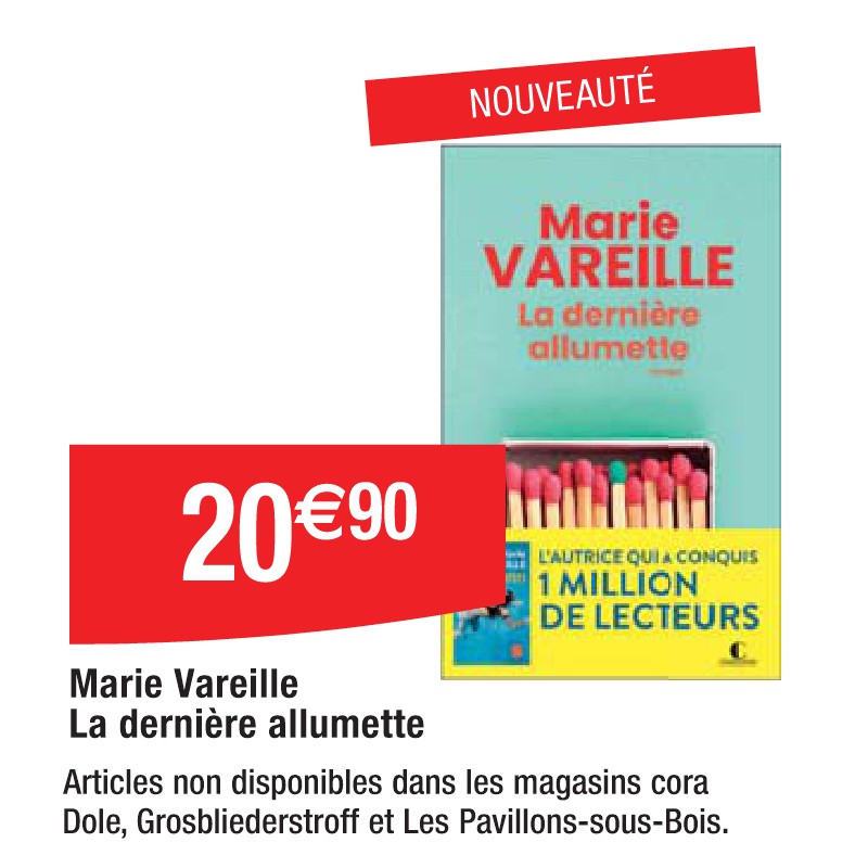 Marie Vareille La dernière allumette