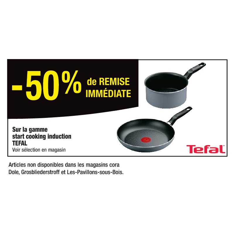 Gamme start cooking induction TEFAL
