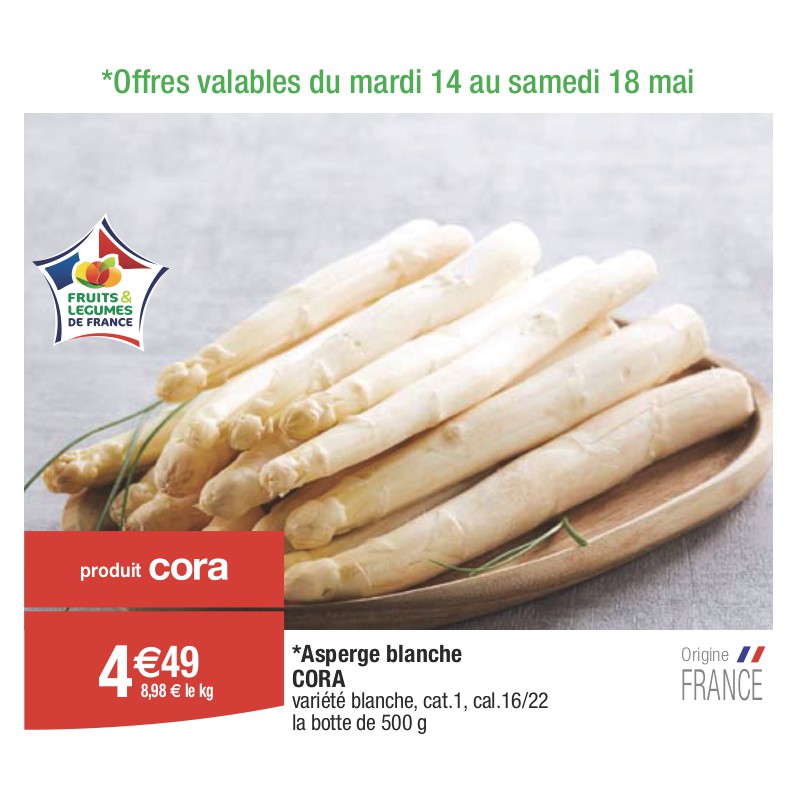 Asperge blanche CORA