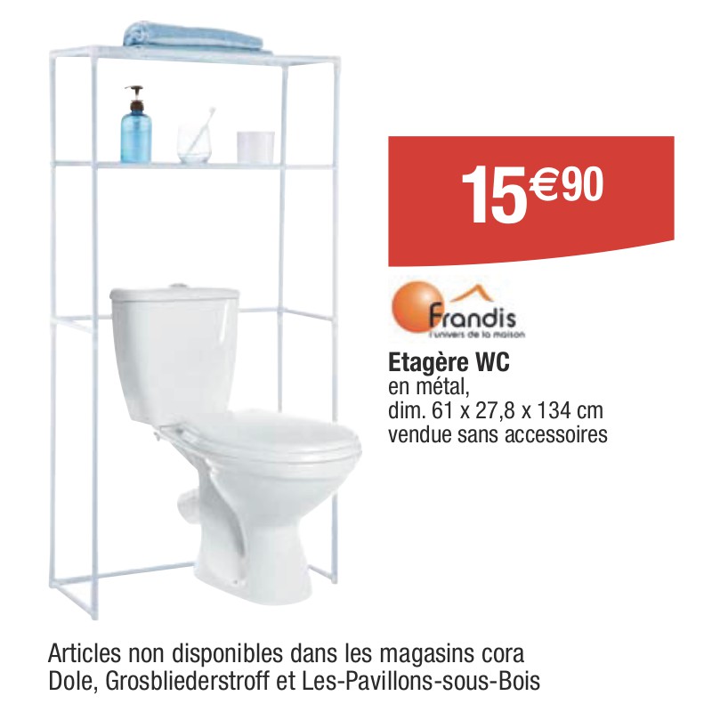 Etagère WC