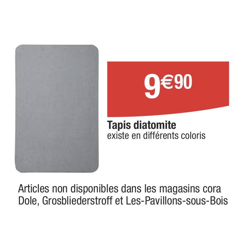 Tapis diatomite