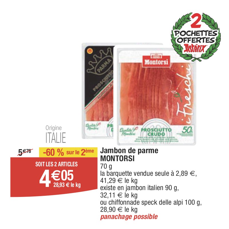 Jambon de parme MONTORSI