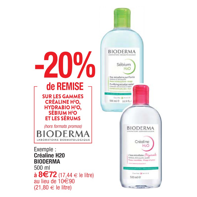 Créaline H20 BIODERMA