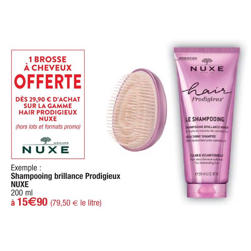 Shampooing brillance Prodigieux NUXE