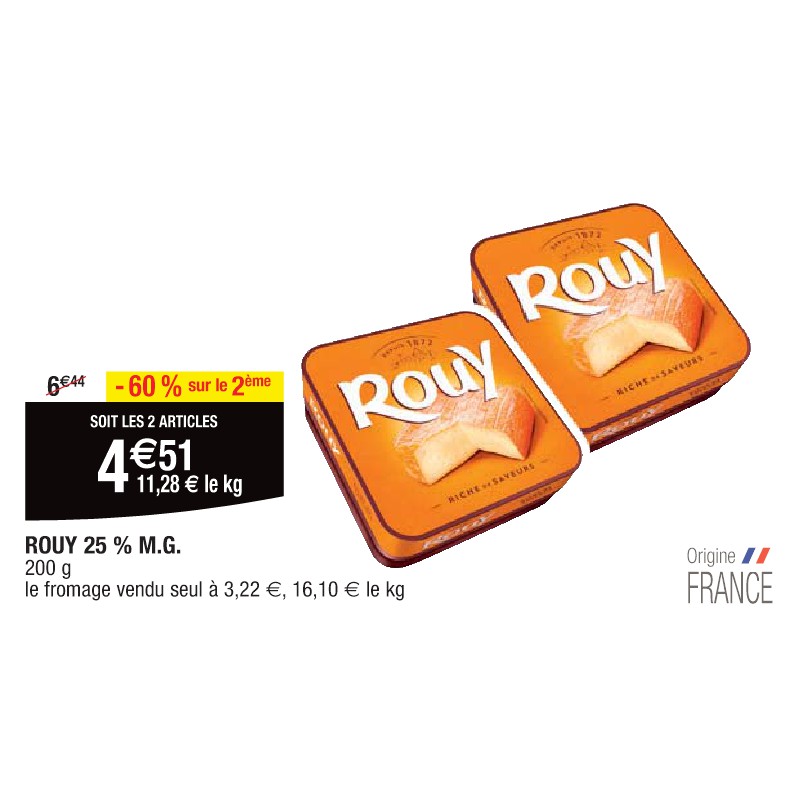 ROUY 25 % M.G.