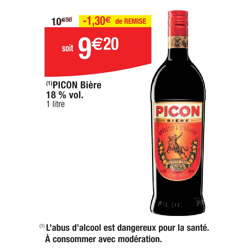 PICON Bière 18 % vol.