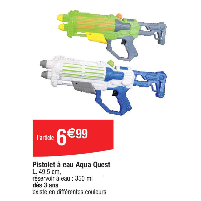 Pistolet à eau Aqua Quest