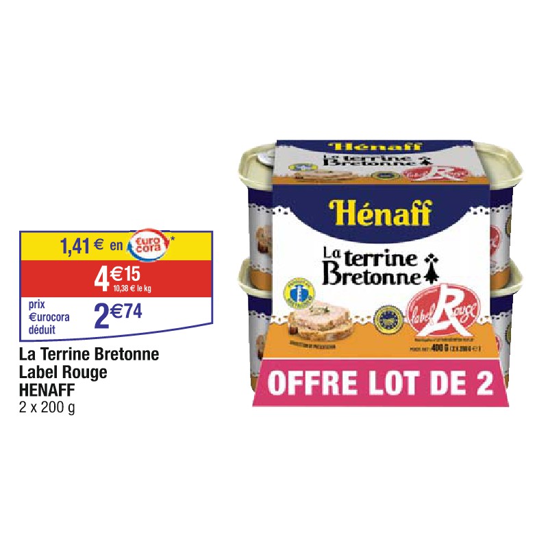 La Terrine Bretonne Label Rouge HENAFF
