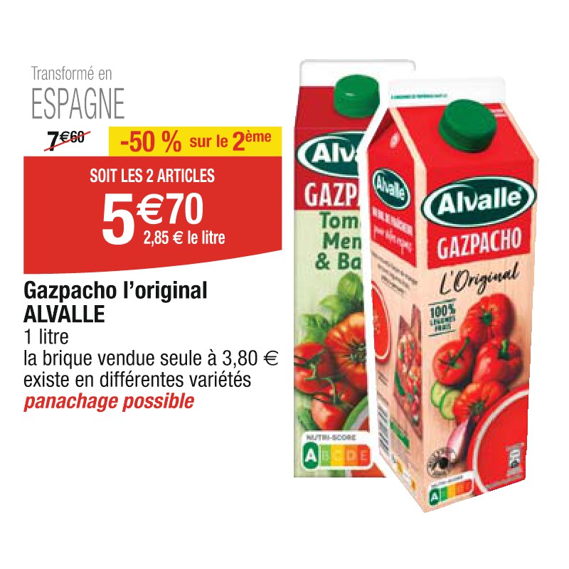 Gazpacho l’original ALVALLE