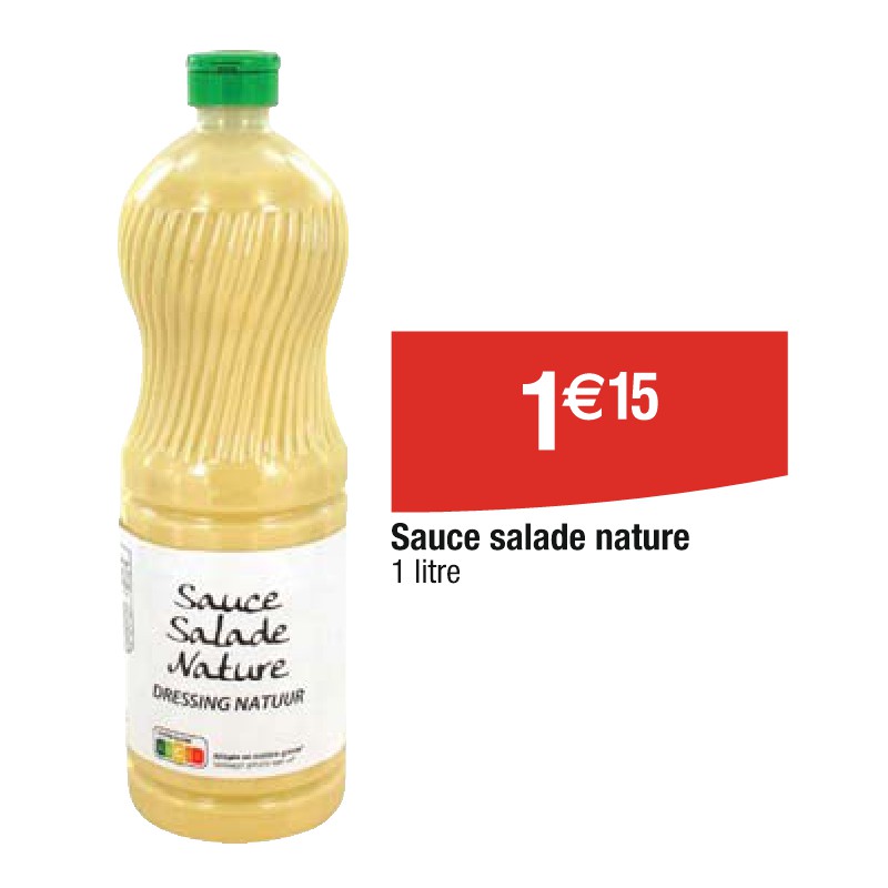 Sauce salade nature