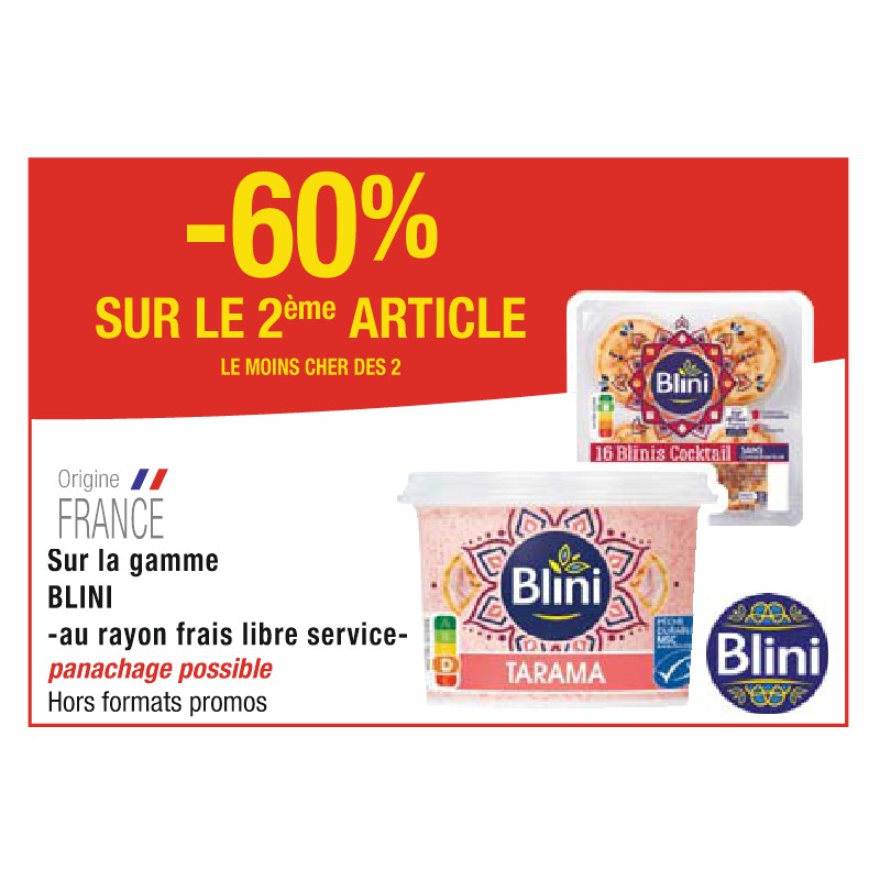 Gamme BLINI