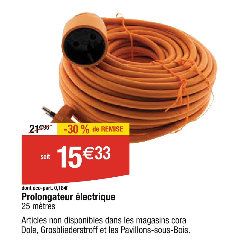 Prolongateur électrique